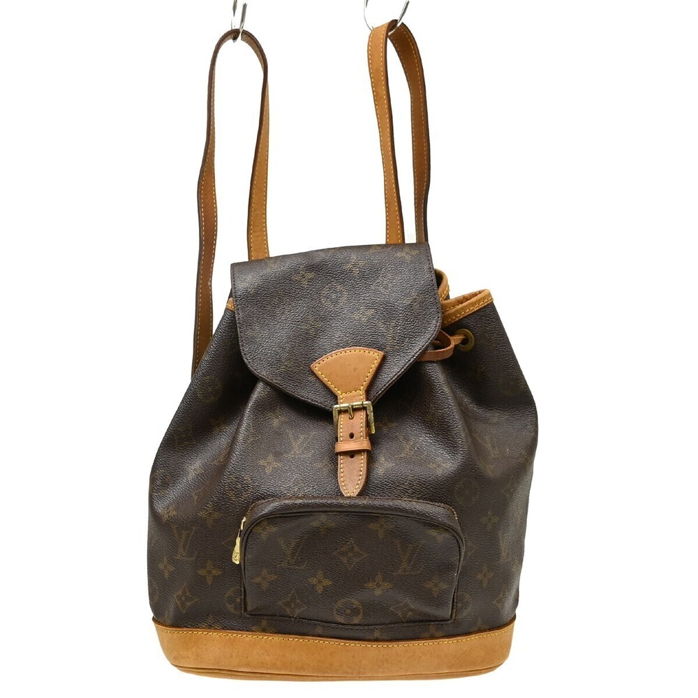 Louis Vuitton Vintage Montsouris Monogram Canvas MM